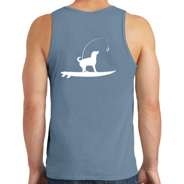 Surfing Teddy - Beach Wash ® Garment Dyed Tank Thumbnail