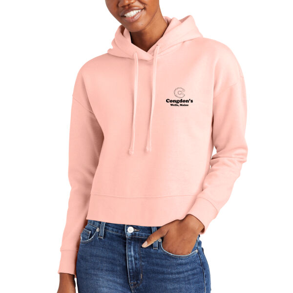 Surfing Teddy - Women's V.I.T. Fleece Hoodie Thumbnail